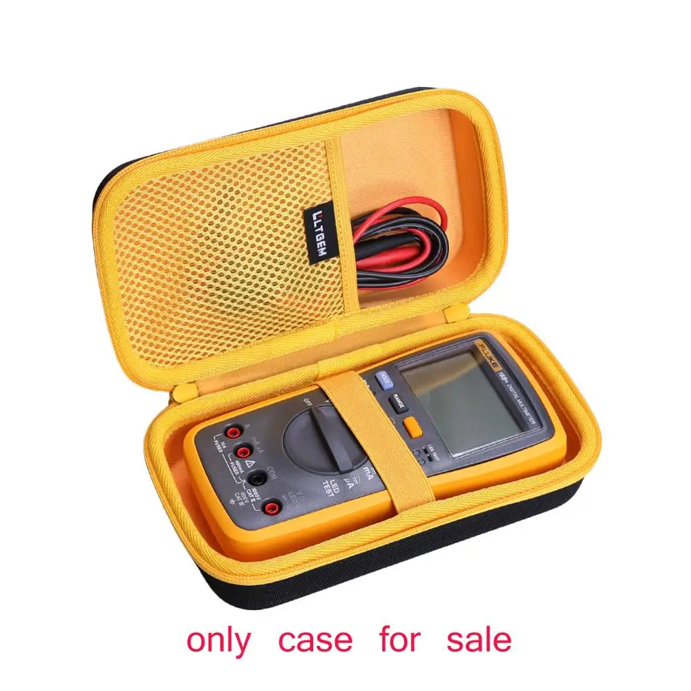 LTGEM EVA Hard Case For SSEYL FLUKE 18B+ Digital Multimeter F18B+