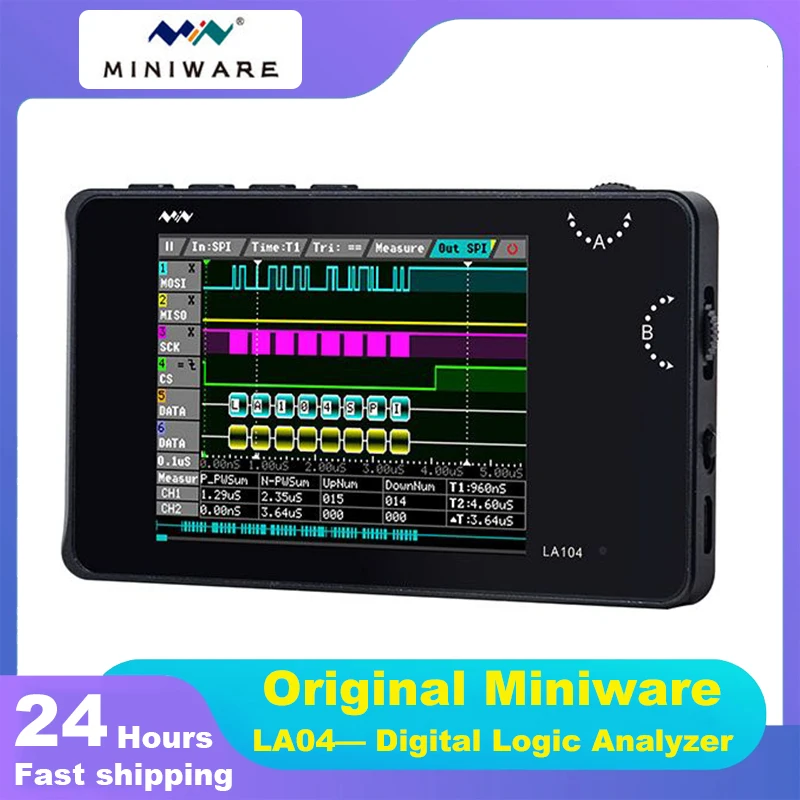 Mini DSO LA104 cyfrowy analizator stanów logicznych 2.8 \