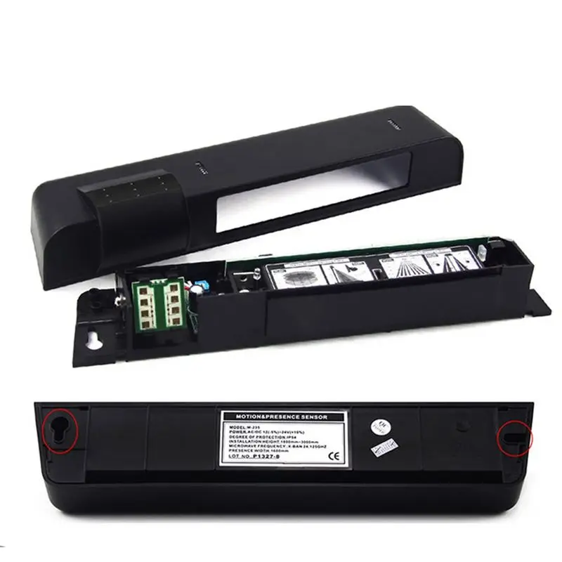 A98Z Multi-Purpose 2 In 1 Door Sensor For Door Opener Infrared Safety And Radar Safety Sensor For Automatic Door Easy To Use (Si