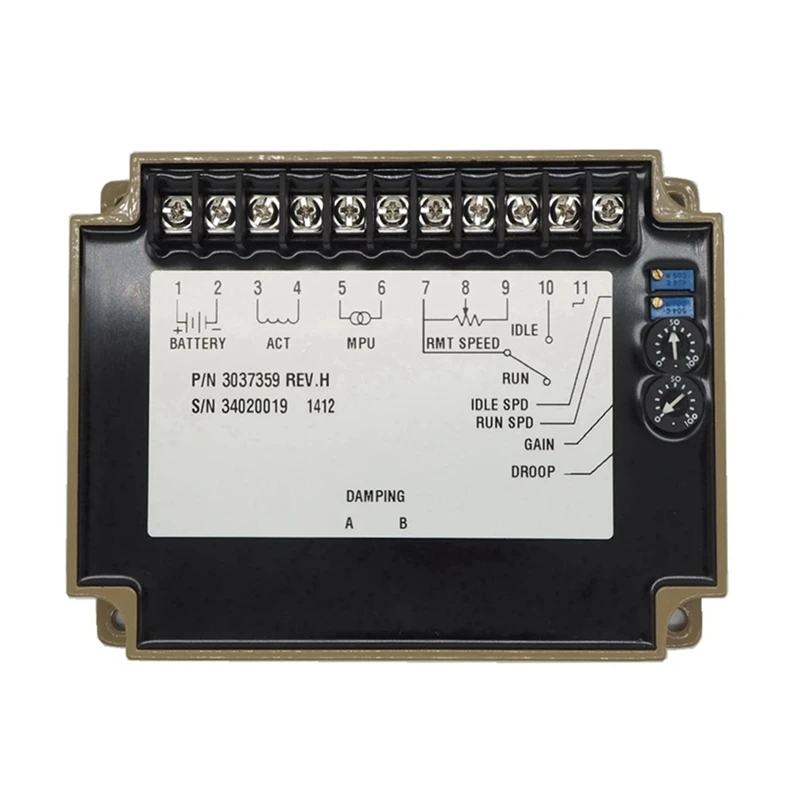

3037359 Diesel Generator Speed Control Unit Engine Governor Controller For Genset Parts Generator