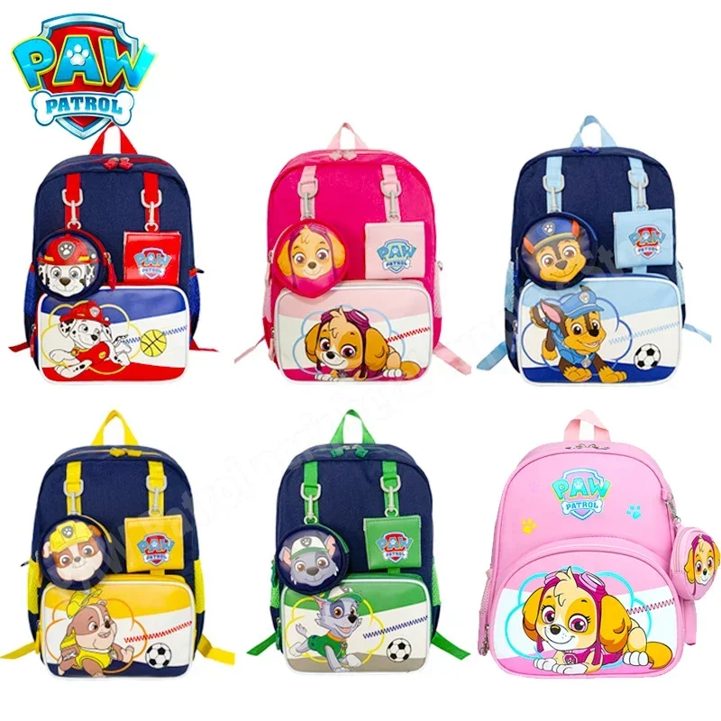 

Paw Patrol Cartoon Backpack Anime Skye Everest Marshall Chase Pat Paw Patrol Backpack for Boys Girls Birthday Toy