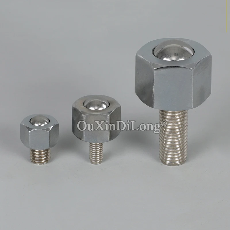 HOT 8PCS Precision Conveying Universal Wheels Bearing Steel Ball Bull Eye Wheels Industrial Equipments Universal Transfer Wheels