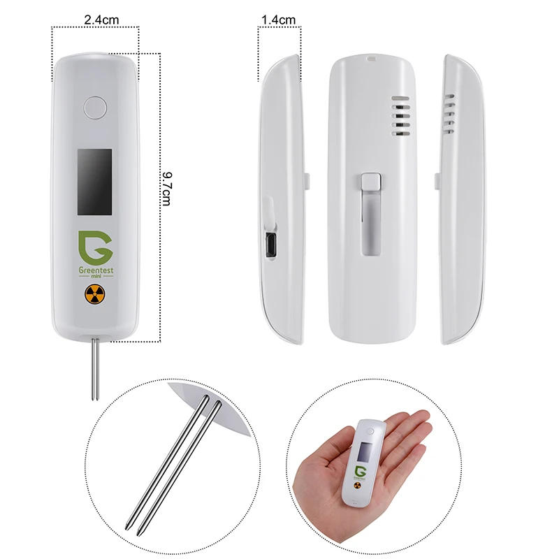 Greentest Mini Nitrate Tester for Fruit, Water, Meat