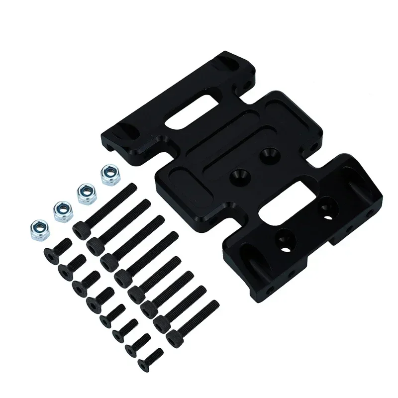 Metal Chassis Gearbox Mount Transmission Holder Skid Plate for 1/10 RC Crawler Axial SCX10 Aluminum Alloy Upgrade Parts