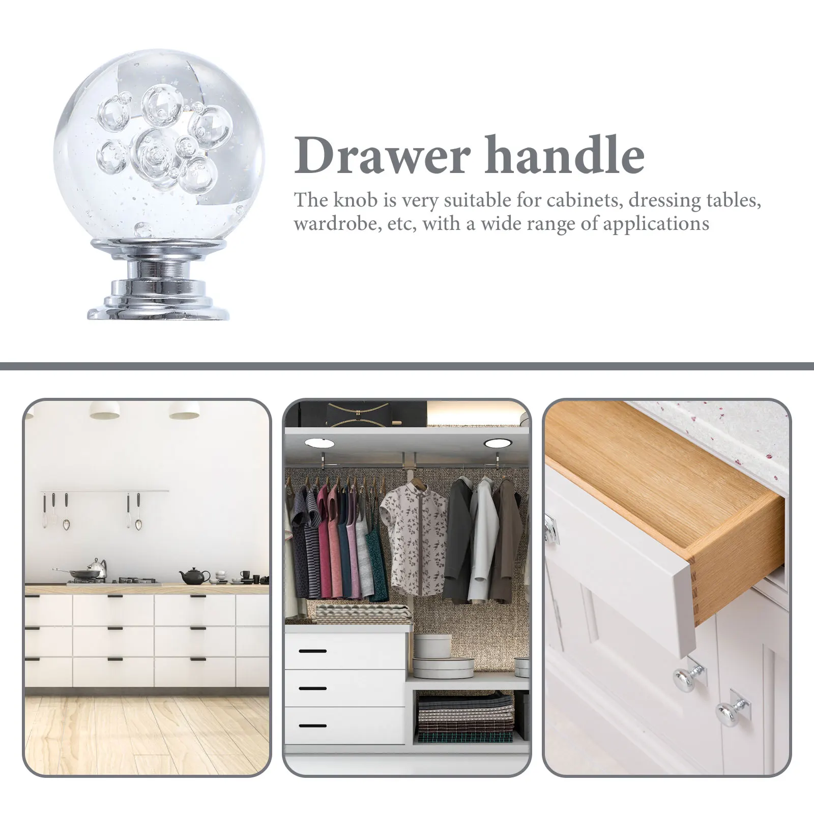 

10pcs Cabinet Knobs Aluminum Alloy Glass Elegant Cabinet H les Dresser Pulls Knobs For Dresser Drawers Hardware