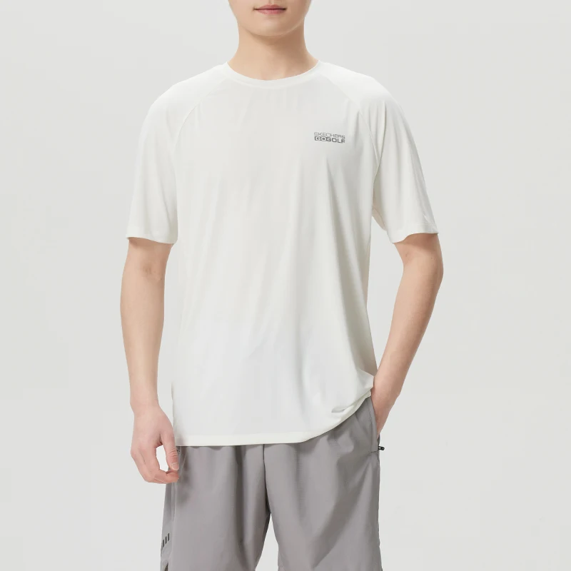 

Skechers T-Shirt Men's Sportswear Outdoor Travel Trendy Fashion Casual Wear Comfortable Breathable Short-Sleeved P226M205-0019