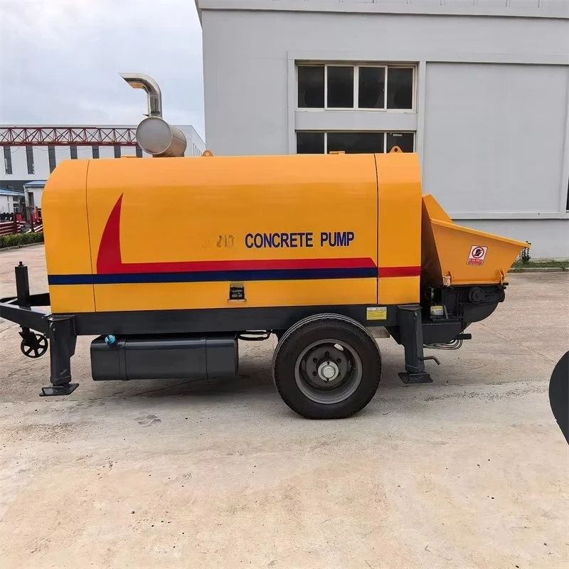 Customized Tunnel Construction Diesel Concrete Pump High Pressure Pump For Underground Engineering Works