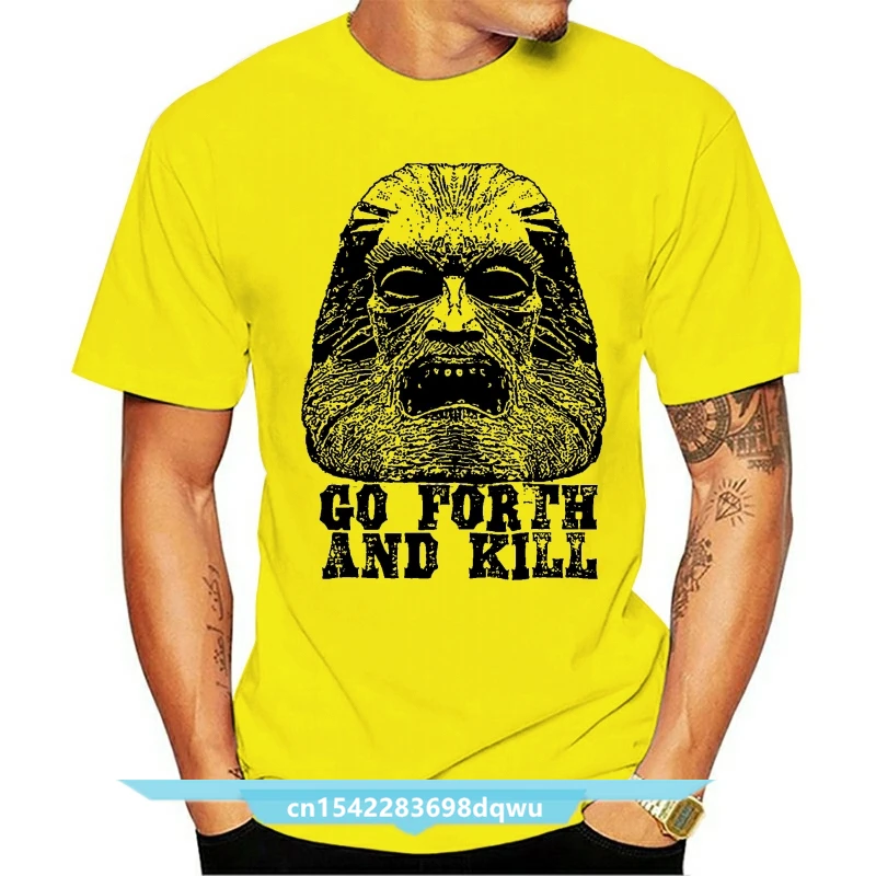 Zardoz T Shirt - Go Forth And KillCult Movie Design S-5XL Unisex And Lady Fit Sizes Available Old Skool Hooligans Men T Shirt