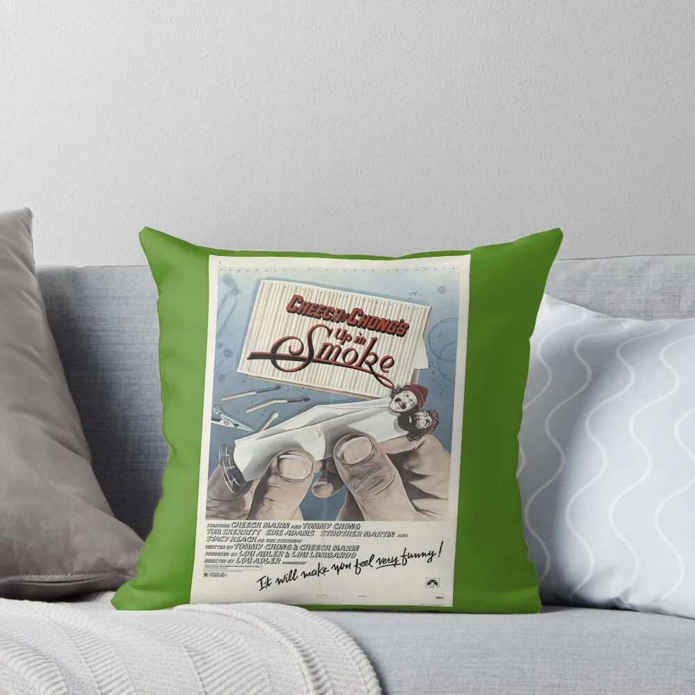

UpInSmokePoster Throw Pillow ornamental pillows pillow cover luxury Cushion Cover For Sofa pillow