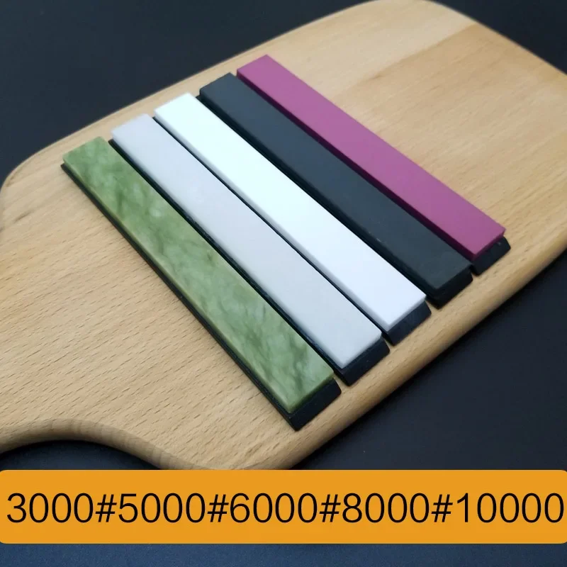 

1-7-piece Set of Natural Agate Abrasive Whetstones for Polishing and Fine Fixed-angle Sharpeners Kitchen Knife Sharpening System