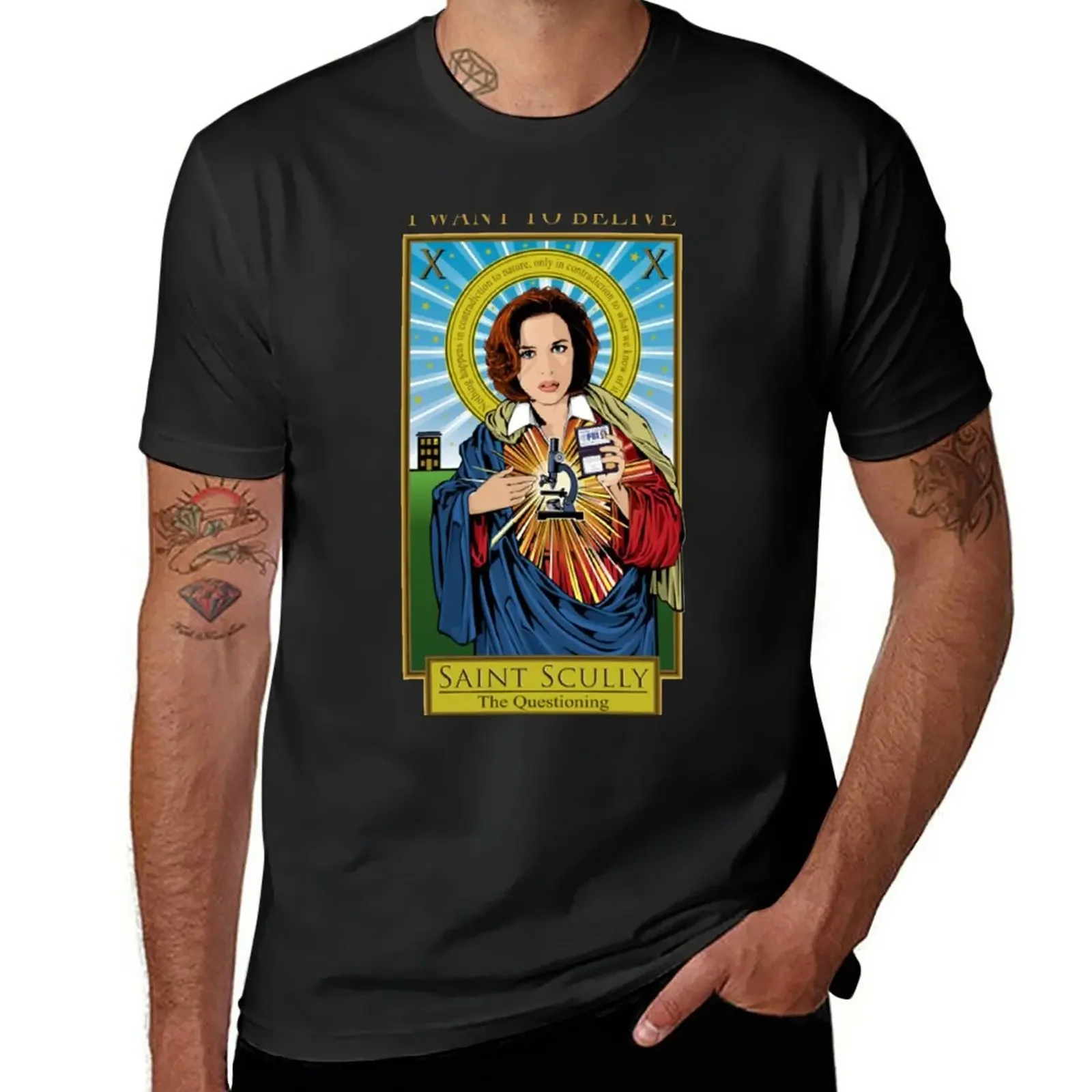 

New Saint Scully T-Shirt korean fashion custom t shirts design your own new edition t shirt customized t shirts shirts men