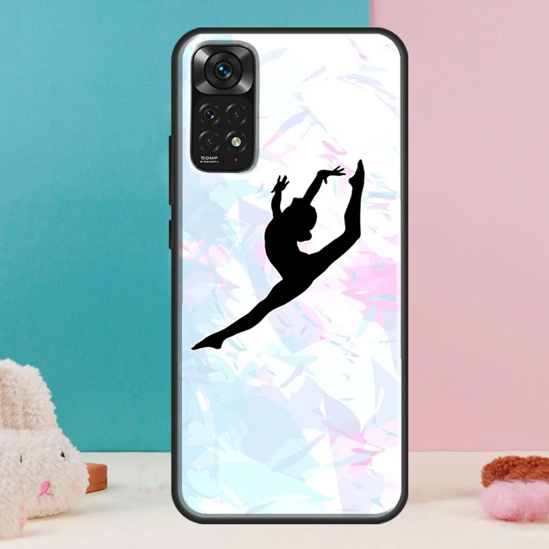 Love Gymnastics Case For Xiaomi Redmi Note 12 11 10 9 8 Pro 9S 10S 11S 12S Redmi 12C 9A 9C 10A 10C Coque