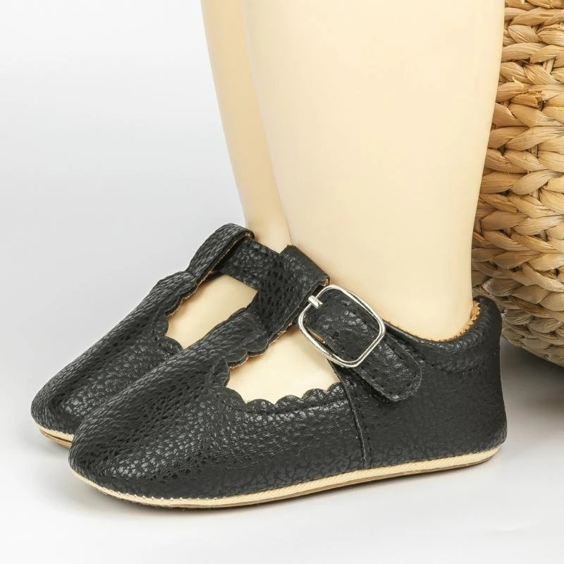 

Soft-soled Walking Baby Rubber Soles Newborn Cartoon Beginner Walking Shoes 15UB