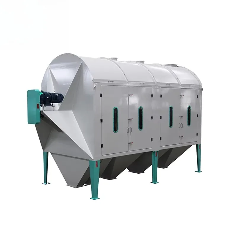 

Grain Pre-cleaning Rotary Drum Grading Separator, Wheat Paddy Grain Cleaning Screener, Grain Sifting Machine