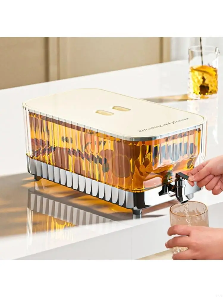 L9BE Large Capacity 5.30L Carved Water Pitcher Heat Resistant And Shatters Proof Wedding Gift Drinkware For Parties Camping