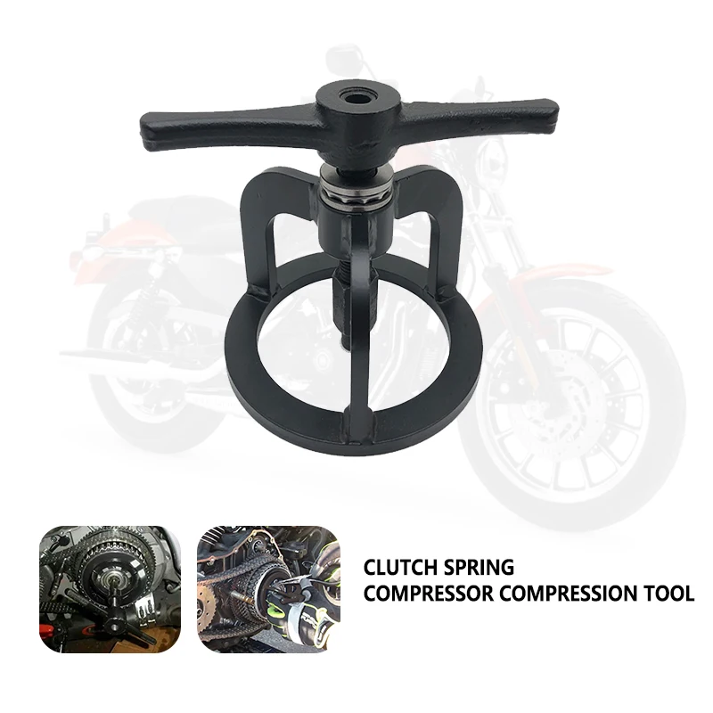 

NEW Clutch Spring Compressor Compression Tool Fit For Touring Softtail Custom 1340 Sportster 48 Dyna XL 883 1200 '93