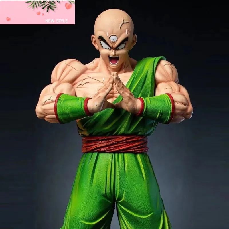 

30cm/11.81inch Anime Dragon Ball Z Tien Shinhan Figure Tien Shinhan Kikoho Action Figures Gk Statue Collection Model Toys Gifts
