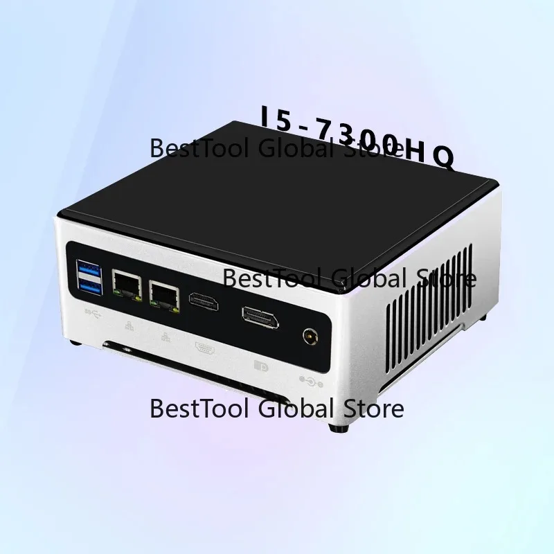 Mini PC Barebone Nuc 8 16 32 64 GB RAM M.2 SSD NVMe 256 512 1T, I5 7ª Generación, Compatible con RAM DDR4, I5-7300HQ