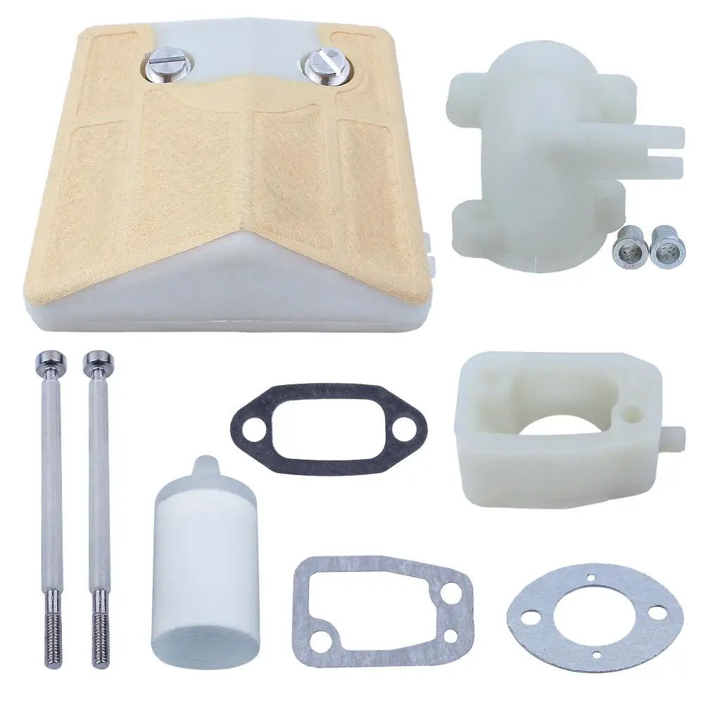 Imagem -02 - Kit de Filtro de ar para Husqvarna 66 181 266 281 288 281xp 288xp Motosserra Serras de Corrente de Gás 501 80 7105 Peças
