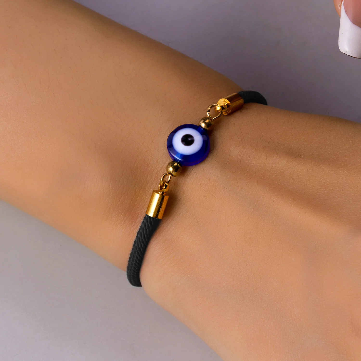 Mode Türkischen Stil Blau Bösen blick Armband Für Frauen Männer Glück Rotes Seil Handarbeit Gewebt Armband Freundschaft Schmuck Geschenke – Detail 13