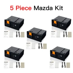 Dispositivo concentrador adaptador USB para automóvil para Mazda3, 2, 6, CX5, CX4, CX9, MAX5, TK78-66-9U0C, Apple CarPlay y Andr