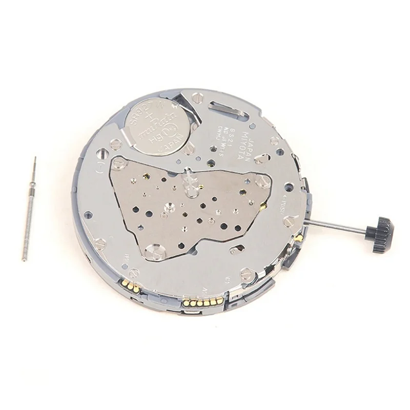 

Высокоточный кварцевый механизм 6S21 с рулем и одним календарем для MIYOTA