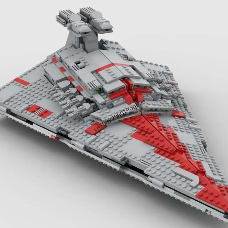 1475PS Star Plan Movie Imperator Class Destroyer Space fighter model DIY creative ideas Child Toy Assembly Puzzle Gift MOC-75394