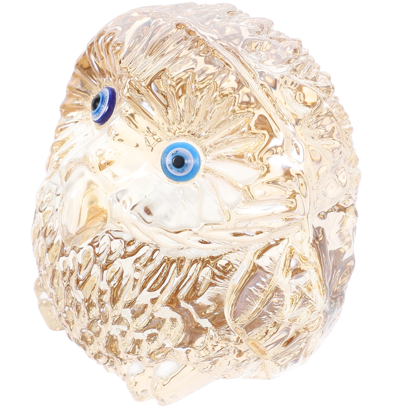 

Crystal Owl Shaped Craft Small Delicate Home Decor Tabletop Owl Statue For Room Party Scene Layout Clear Photo Prop