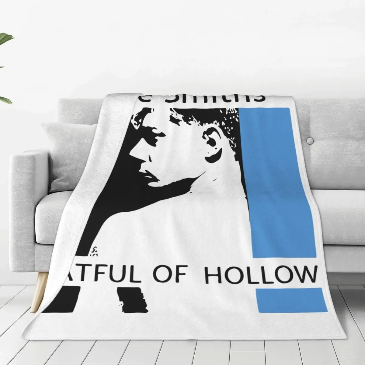 

The Smiths Punk Rock Blankets Flannel Throw Blanket Home Couch Printed Ultra-Soft Warm Bedspreads