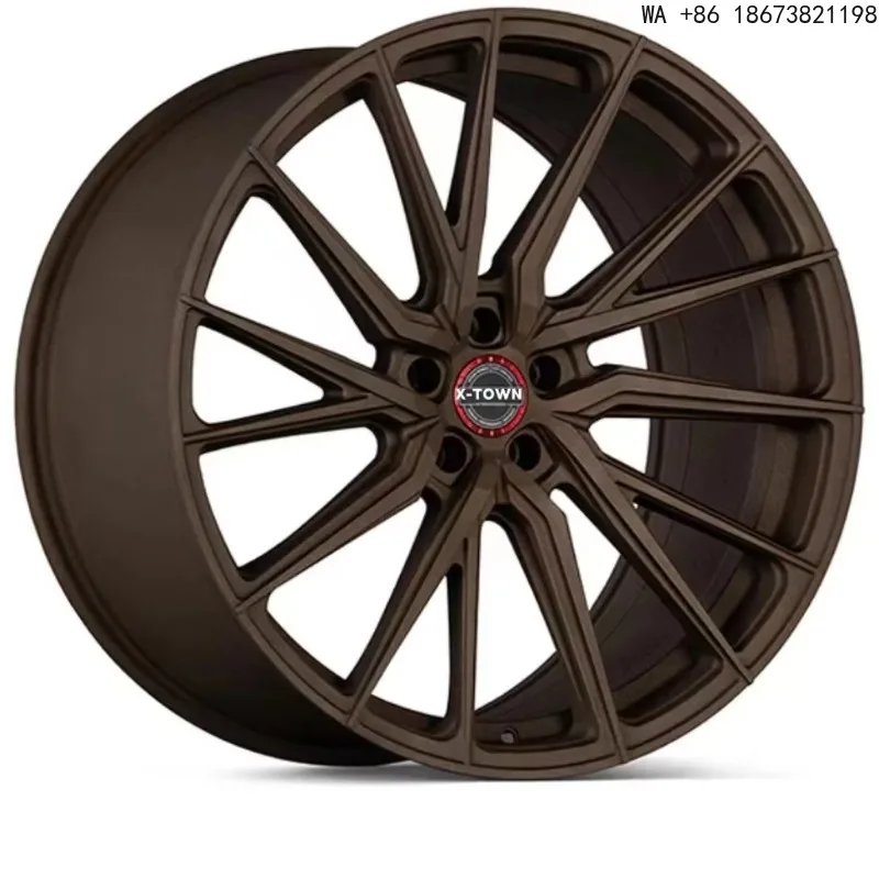 Matte Bronze 18 19 20 21 22 24 Inch High End Custom Forged Wheels For Audi RS6 RS7 S7 A4 B7 For VW Golf GTI Mk7 Mk8 CR7