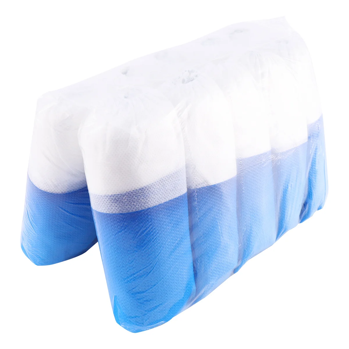 

50Pairs Non-Woven Disposable Shoe Covers Waterproof Anti-Slip Overshoes for Home Office Car Cleaning Protector
