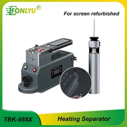 TBK 988X New Heating Separator Reverse Division Separating Glass Machine for Phone Screen Glass Oca Polarizer Glue Removing Tool