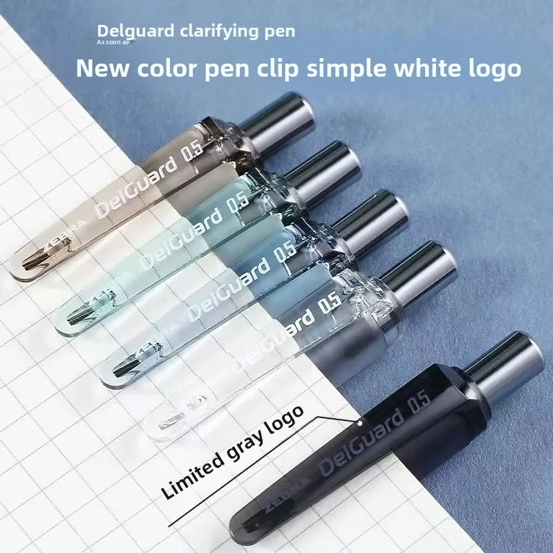ZEBRA Del Guard Mechanical Pencil,10th Anniversary Limited Edition,Matte and Light Grayish Color Unbreakable Draw Write Pencils