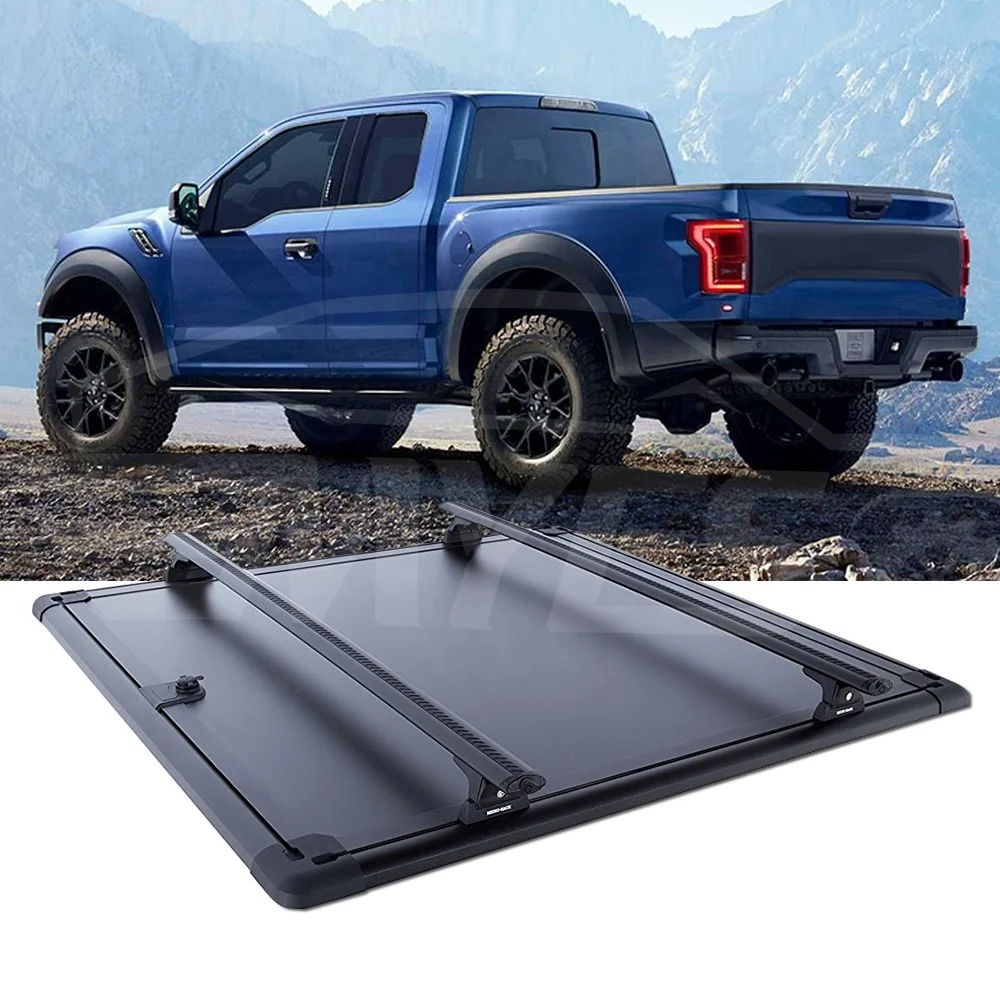 

Tom AutoCustom 6.5' Bed Aluminum Waterproof Windproof Truck Accessories Pickup Hard Tonneau Covers for 2009-2022 ford F150