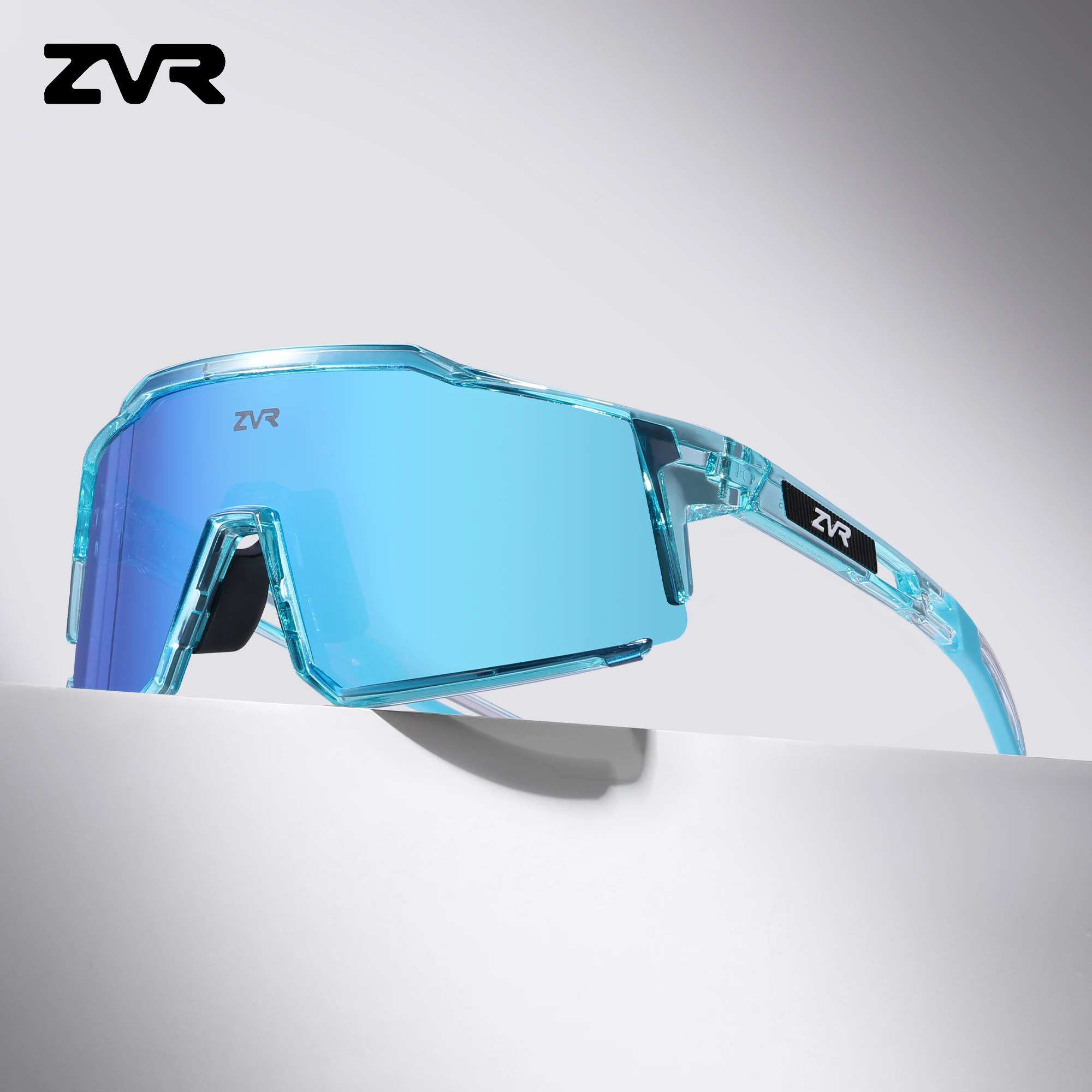 نظارات شمسية ZVR فوتوكروميك لركوب الدراجات، نظارات احترافية لركوب الدراجات على الطرق للرجال، نظارات رملية مقاومة للرياح، نظارات للدراجة