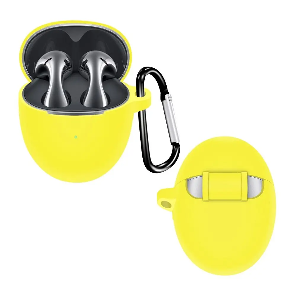 

New Silicone Case Cover Shockproof Anti-Scratch Protector Protective With Hook Shell for Huawei FreeBuds 5