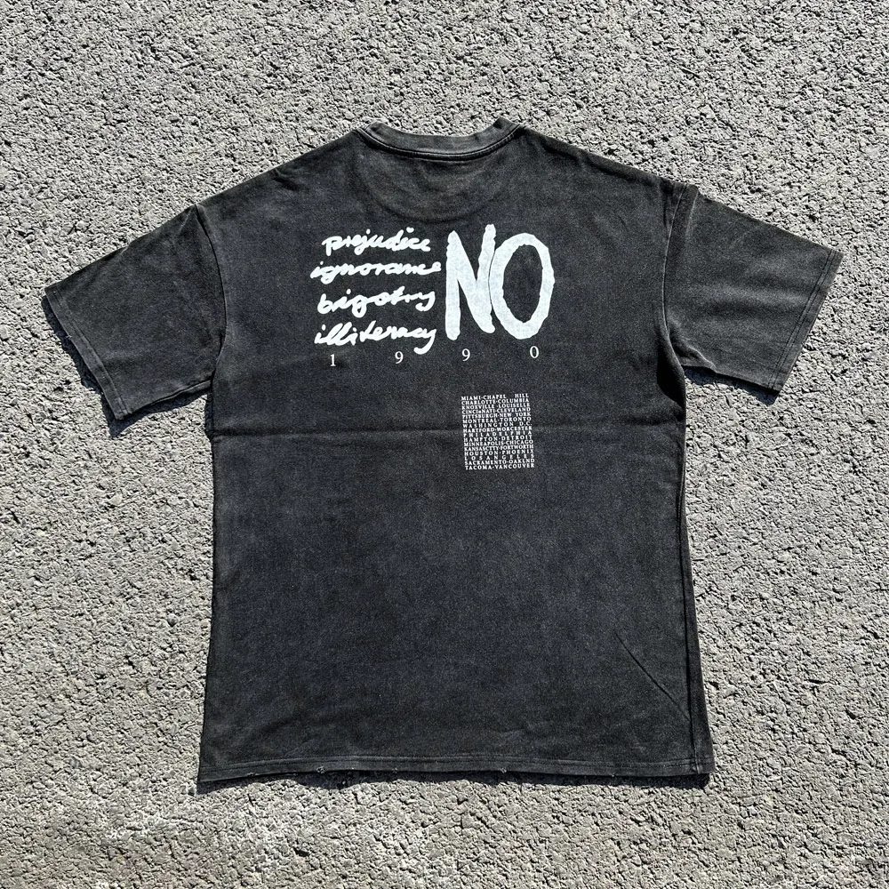 Wang Youbing Studio High Quality Michael Jackson Loose Short Sleeve T-Shirt Authentic Photographed Fashion Clothing Accessory