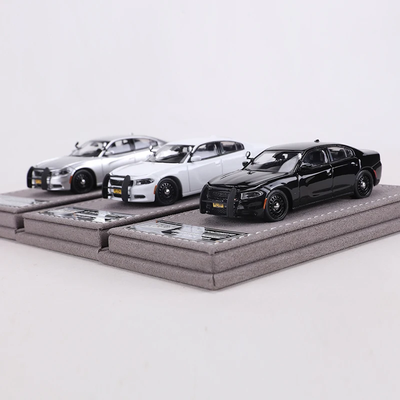 エリートコレクティブルズ-1-64-ダッジ・チャージャー-合金製モデルカー-ボンネット開閉可能