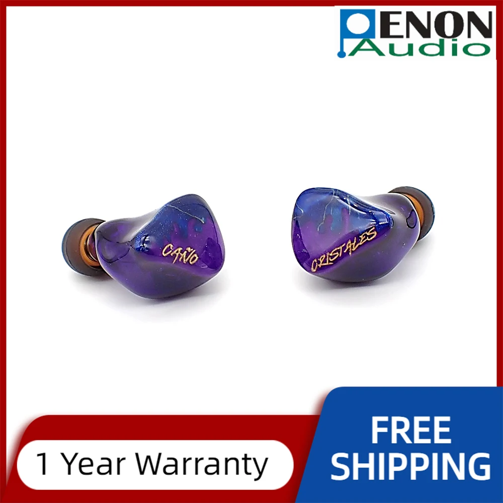 Hisenior Cano Cristales 2DD+8BA Hybrid 2pin 0.78mm HiFi Audiophile