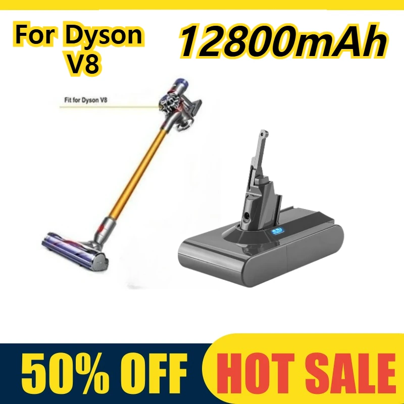 حزمة بطارية ليثيوم كاملة 21.6 فولت لاستبدال فراغ دايسون V8 عالية الطاقة جديدة لجميع الموديلات #1