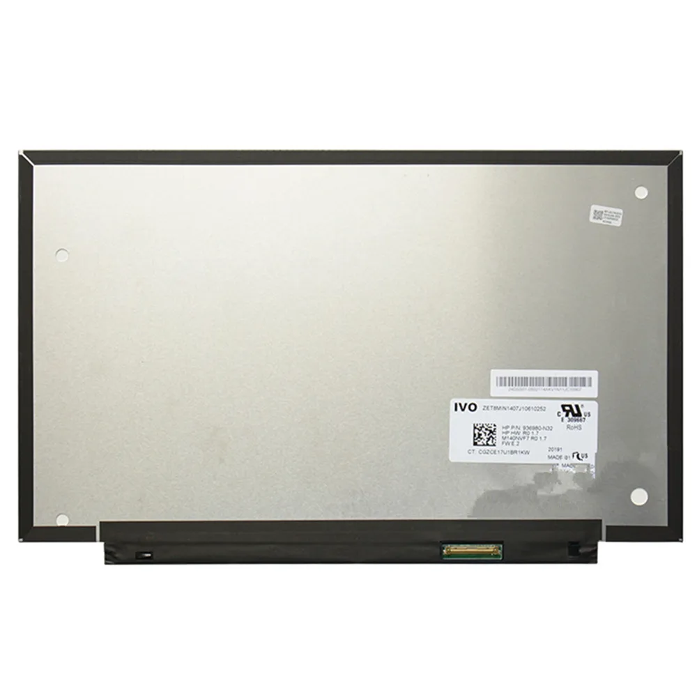 14 Inch SLIM DISPLAY SCREN 1920X1080 IPS 40PINS  M140NVF7 R0 120HZ For HP ELITEBOOK 840 G5 FHD 1920x1080 EDP 40PINS