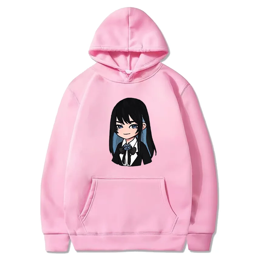 Ado Singer Hoodie harajuku fashion clothes Unisex Fleece Casual Long sleeve White Sweatshirt Men Women's Loose Hip Hop techwear