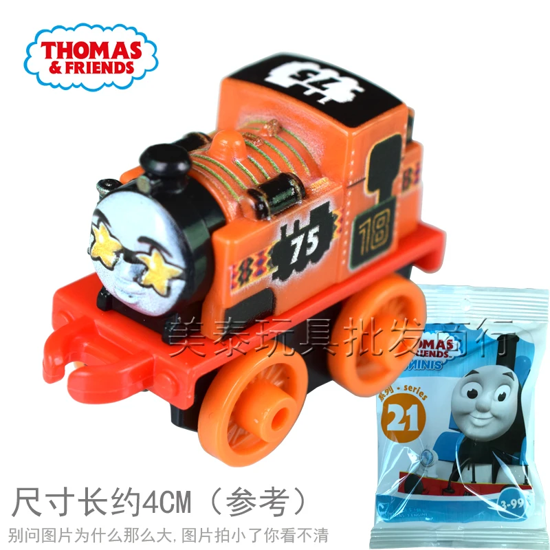 Original Thomas & Friends MINIS 4cm Car Trains Building Connectable Locomotive Kids Pocket Toys for Boys Multi Limited Edition