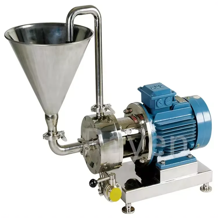 

Automatic Emulsifying Pump Small Shampoo Cream Homogenizer Vacuum Mixing Machine Mixer