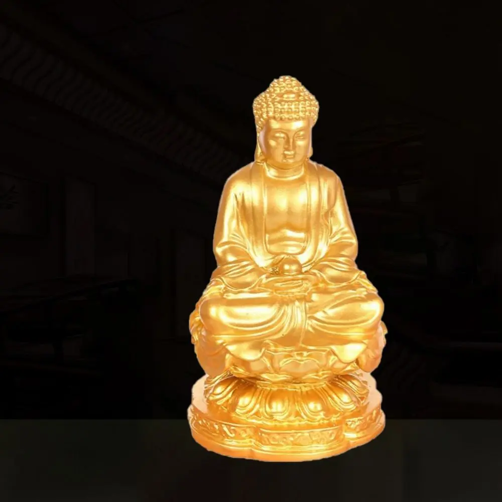 Buddha statue of Shakyamuni, resin carving modern art sculpture crafts, Small Buddha statue for home decoration