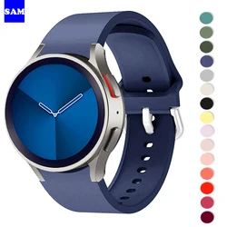 Sport Strap For Samsung Galaxy Watch 5/5 pro/4 44mm 40mm 45mm Silicone smart Official Bracelet Galaxy 4 classic 46mm 42mm Band