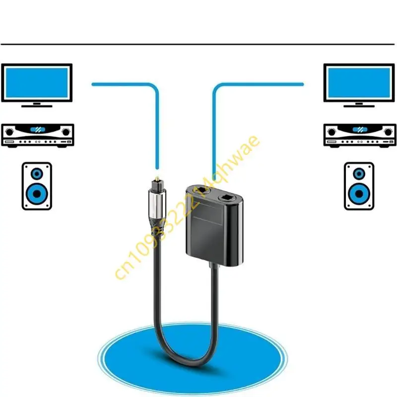 Splitter per home theater televisione 1 input maschio 2 output femminile