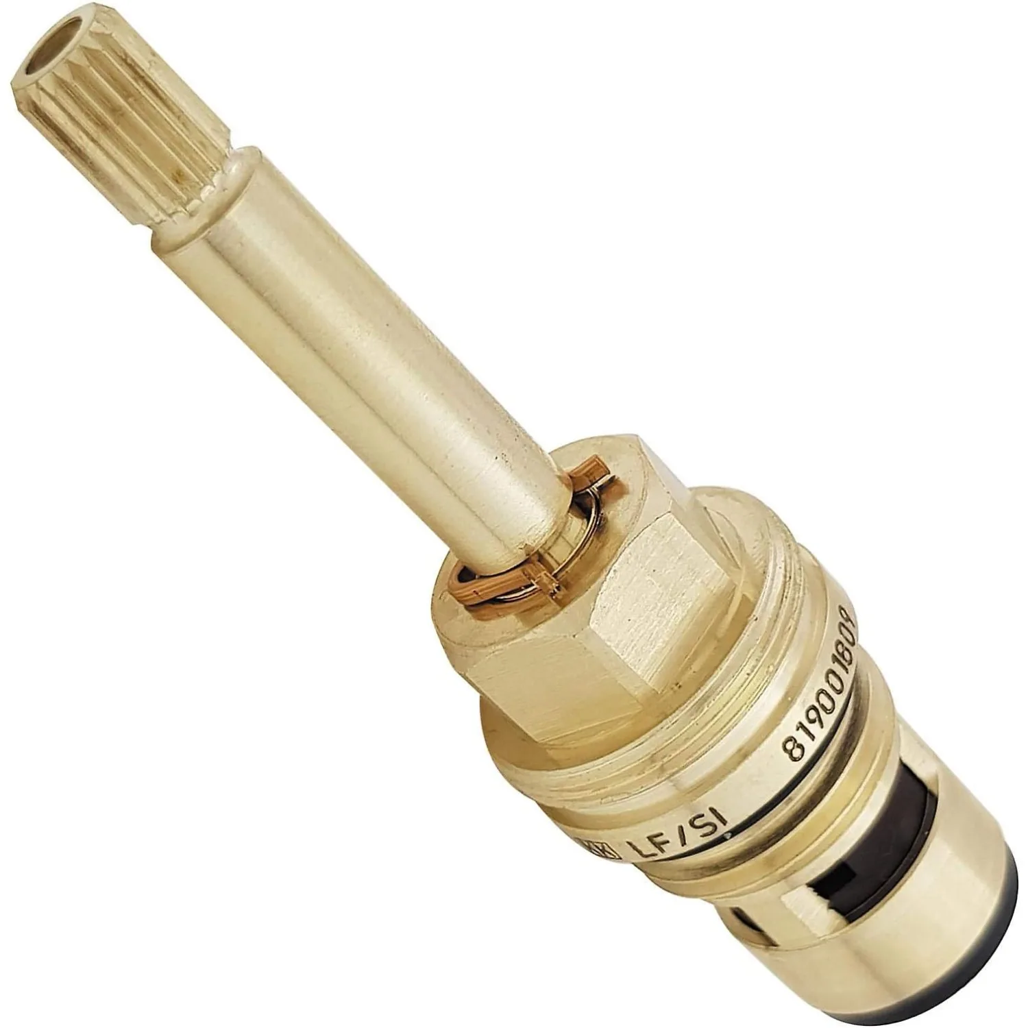 Long-Taper Valve Body Compatible with GROHE 45869000 Right-Stop Ceramic Disc 180° Rotation