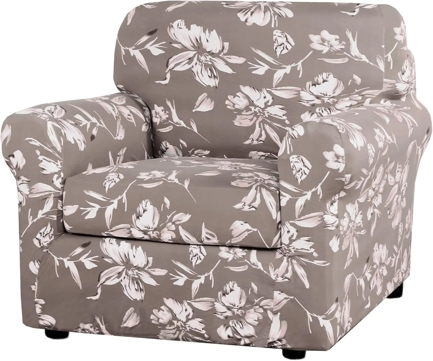 

Super Stretch 2 Pieces Sofa Covers For Armchair Covers Living Room Chair Slipcovers Feature Soft Thi Modern Style With