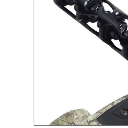 6 Inch Aluminum Alloy Bow For Stabilizer Shock Absorber Vibration Dampener Hollow Out Structure Outdoor Sports Accessories